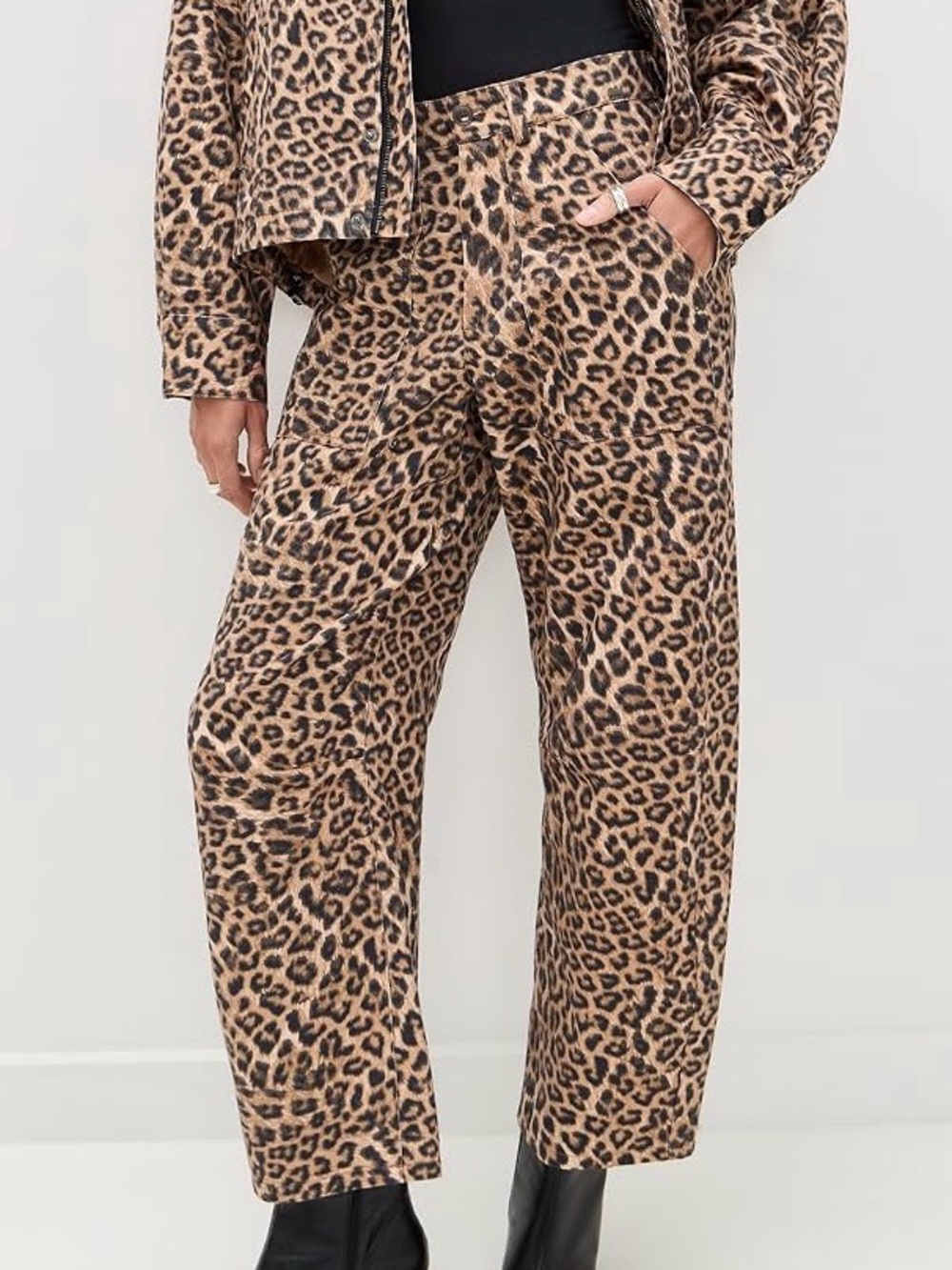 LNA Cross Creek Leopard Pants